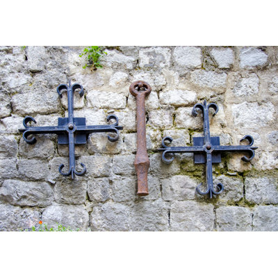 Iron Detail II Kotor, Montenegro by Laura DeNardo - Wrapped Canvas Print