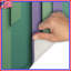 Vertical Stripes Green Purple Bath Mat-1856057273