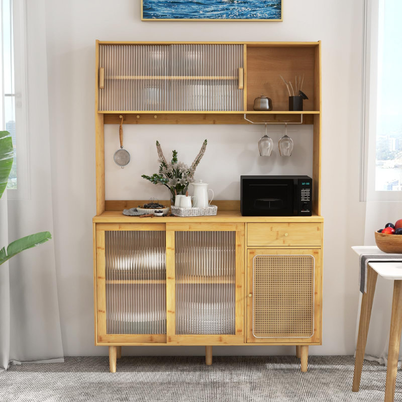 Ianthe 120cm Sideboard with Bar Hutch
