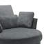 Fauteuil rembourré pivotant avec coussin (ensemble de 2)-116445227