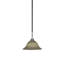 Luminaire suspendu avec tige en verre de lin gris 10 po Achen Paramount-1938333907-1887572467