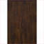 Table de chevet transitionnelle 3 tiroirs brun