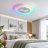  Jasmira 23.6" Caged RGB Dimmable Ceiling Fan with Integrated LED Light, Remote, App and Voice Control