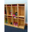 Casier de rangement pour 2 sections