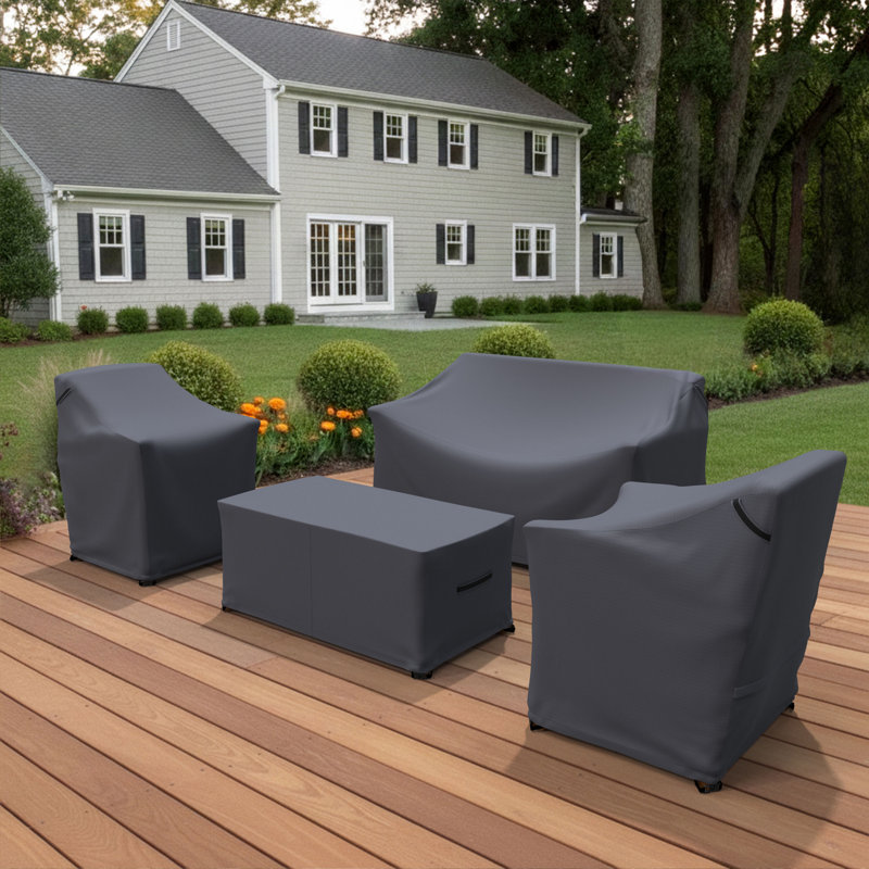 Delosreyes Acacia Outdoor Conversation Sets Group Seating Patio Furniture Covers