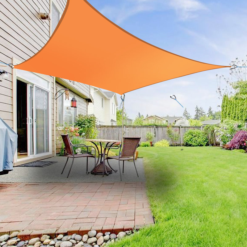 Duppstadt 5m x 5m Square Shade Sail, Orange