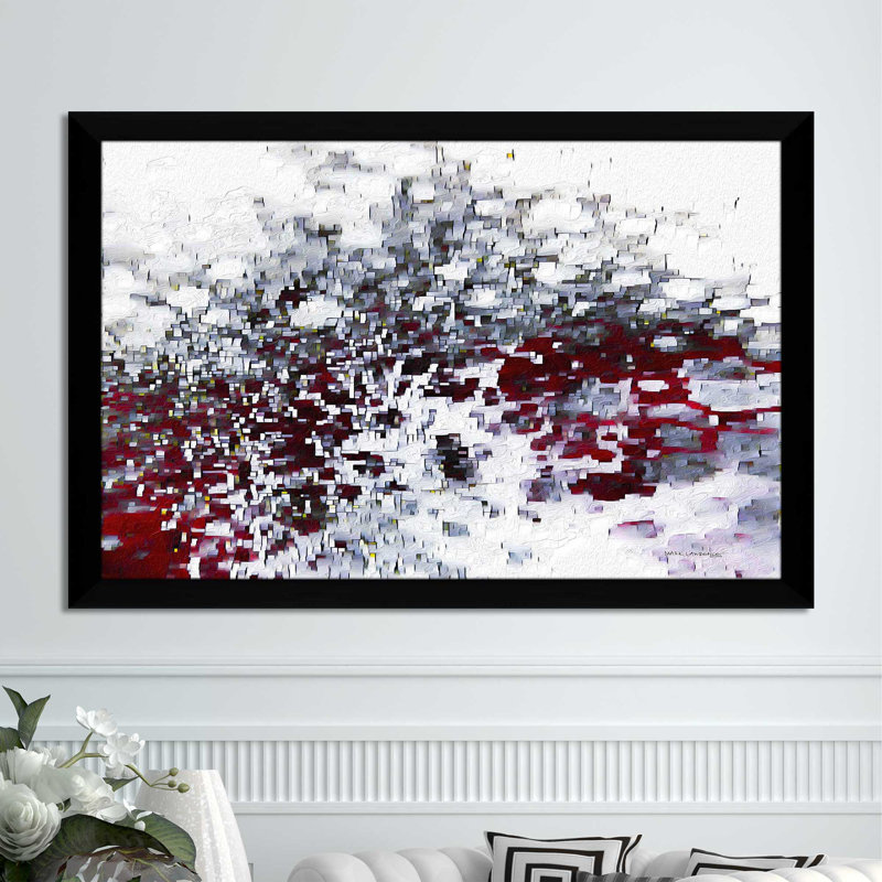 «Gods Amazing Love, John 03:17» par Mark Lawrence, reproduction d'art, H 33,5 po x l 49,5 po x P 1 po, Cadre noir