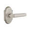 Milano Flat Privacy (Bed & Bath) Door Lever with Arch Rosette-103296446-103296443
