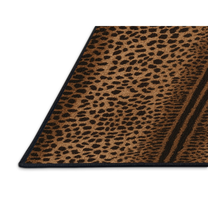  Tapis lavable guépard à gros chats, Tapis de couloir 2 pi x 5 pi