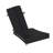  Dining Chair Cushion, 20" X 40" X 3.5", Premium Memory Foam Core With Waterfall Edge, Solstice Olefin Fabric, Patio Cushion For Outdoor Dining Chairs-1078139838
