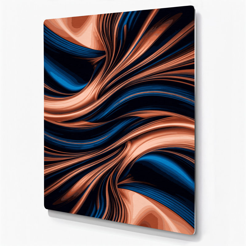 Art numérique gris Abstraction numérique 66, H 10 po x l 8 po