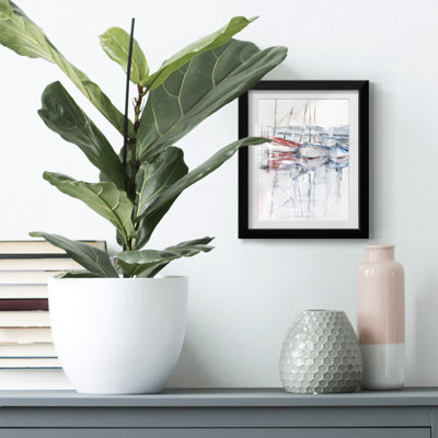 «Inkwell Intersect I», reproduction encadrée