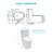 Ceramic One Piece Toilet, 12-Inch Rough-In, Dual Flush With Soft Closing Seat