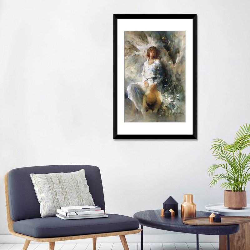 « freedom », impression sur toile, H 26 po x l 18 po x P 1,5 po, Pas de tapis, Papier d'art encadré noir