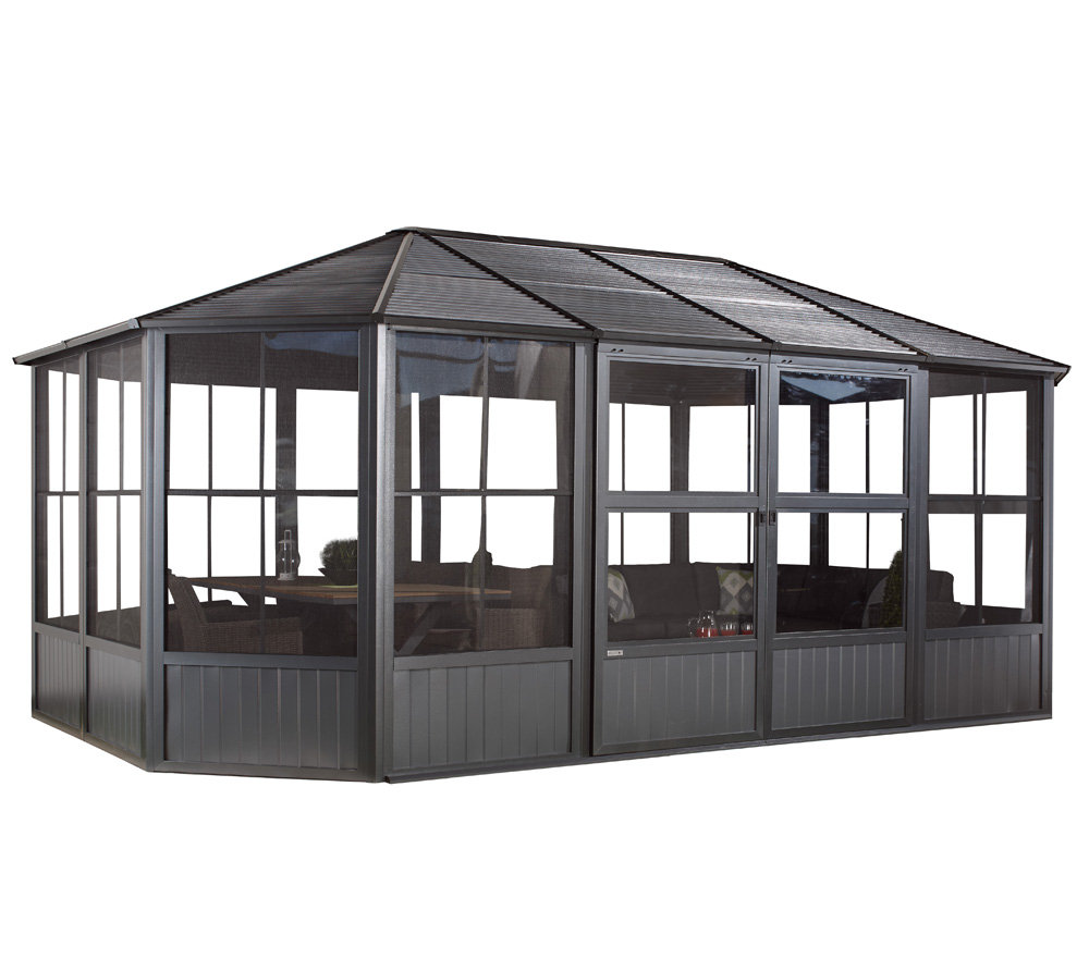 5,9 m x 3,8 m Pavillon aus Aluminium