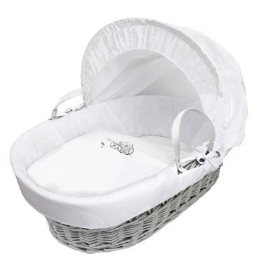 Moses Basket with Bedding with Mattress