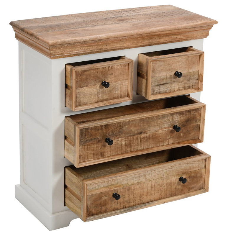 Charton 80cm W 4 - Drawer Chest of Drawers