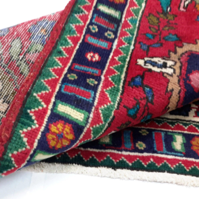 Niroy Oriental Area Rug in Red