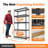 Neli 35.91 " W Wall Mounted Shelving Unit