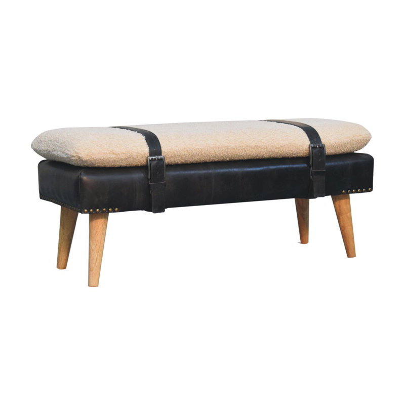 Banc en cuir Hide