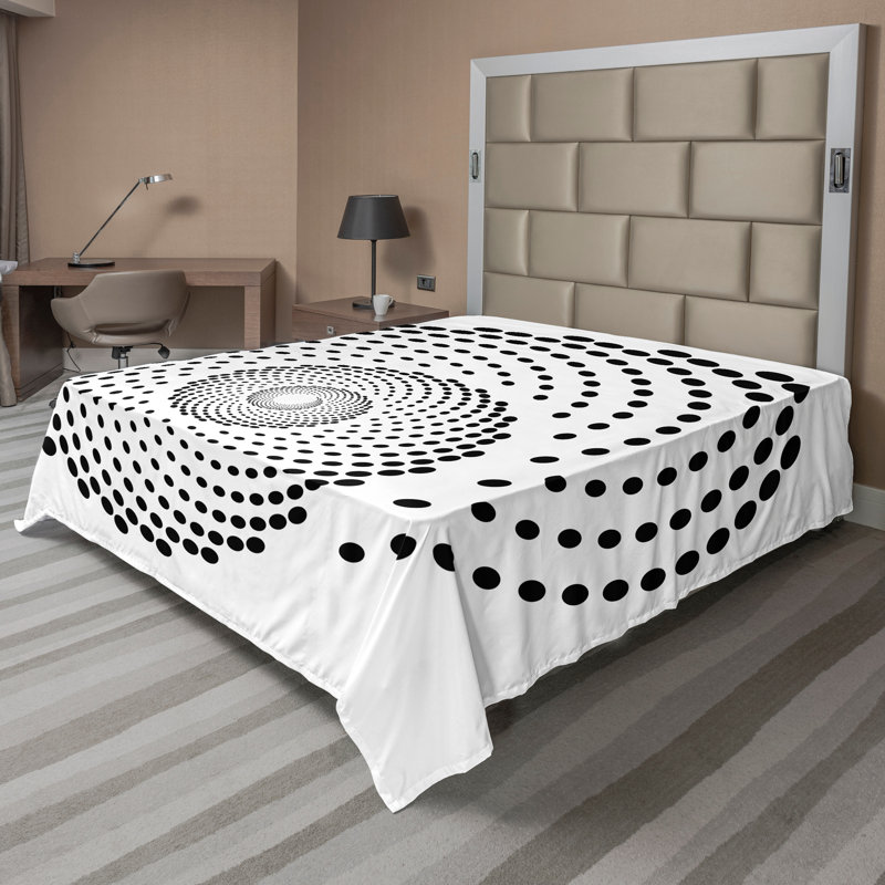 Drap plat Ambesonne, Drap plat pour très grand lit californien
