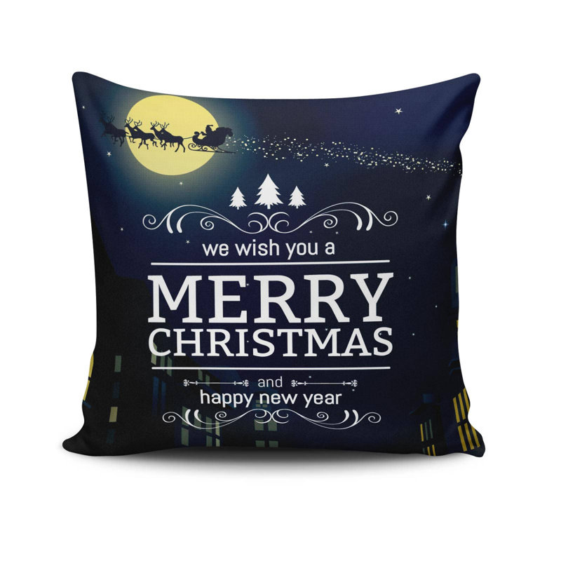 Tracie Decorative Cushion, 17.0 x 17.0 Inches, 50% Cotton / 50% Polyester, Machine Washable, Ironable, Silicone Filling, Concealed Zip Closure | Soft & Stylish Throw Pillow for Living Room, Bedroom, & Office Décor