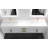 84" Amazon Double Bathroom Vanity with Top-92646583-92646585-92646586