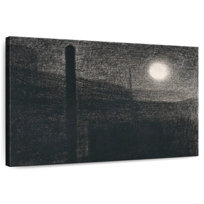 Avery Courbevoie Factories By Moonlight 1882-1883