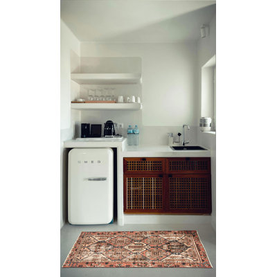 Tapis cuivre antique Antalya 3 pi 11 po x 6 pi 5 po
