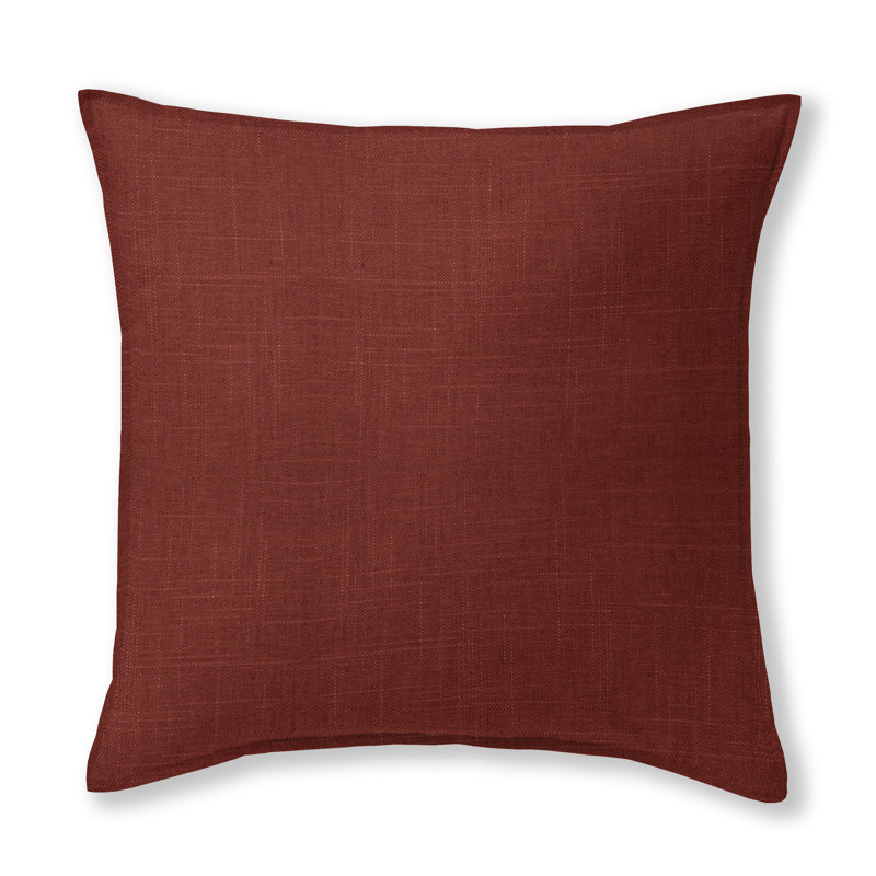 Housse et insert de coussin carré Luxe, Naturel, 20 po X 20 po