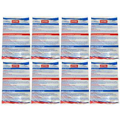 Pyrex 1122295 Large Cold/Hot Pack (8-Pack)