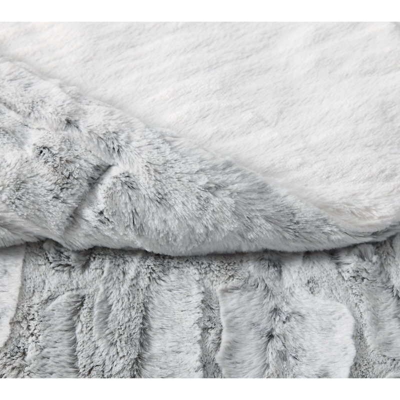 Jeté en boîte Christian Siriano, Gris