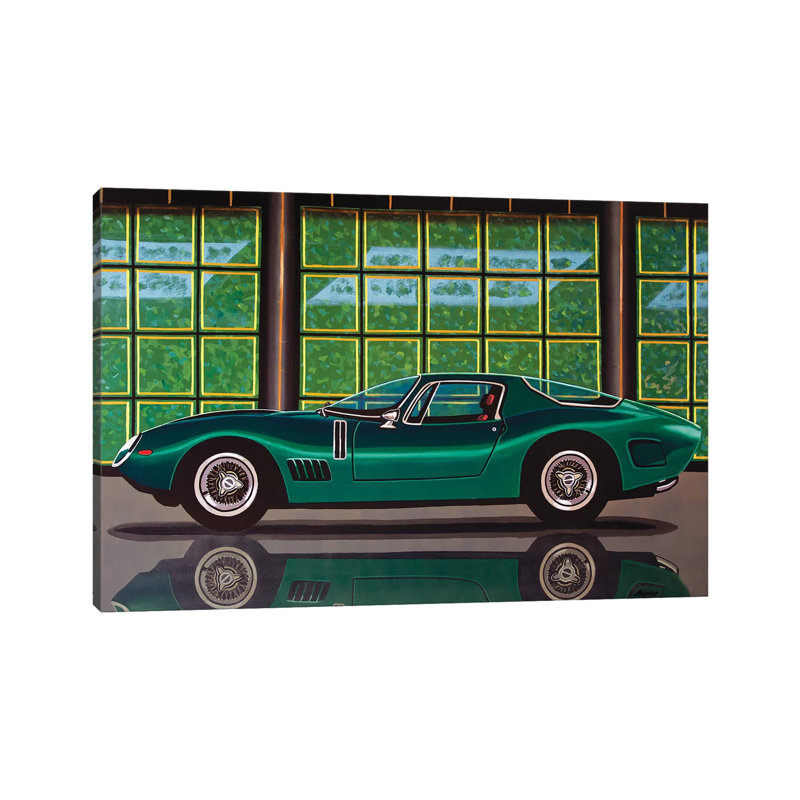 Bizarrinni 5300 Gt Strada by Paul Meijering - Wrapped Canvas Print, 30.48cm H x 45.72cm W x 1.9cm D