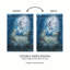 Drapeau de jardin Silent Night Luster