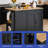 Tashala 45.3" W x 25.4" D Rectangular Manufactured Wood Kitchen Cart-1381422765