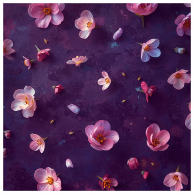 Coussins décoratifs à double face Pink Cherry Blossoms
