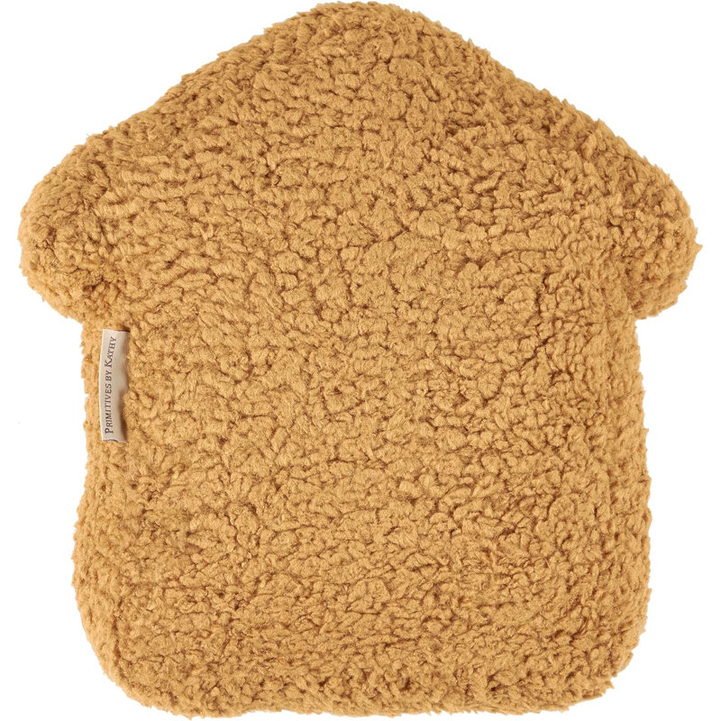 Primitives By Kathy Gingerbread House Shaped Pillow