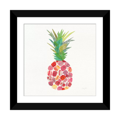 « tropical fun ananas i », impression sur toile