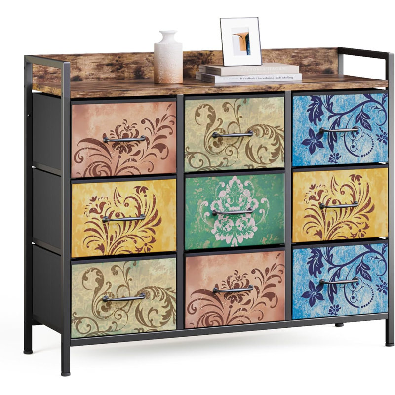 99cm W 9 - Drawer Chest of Drawers
