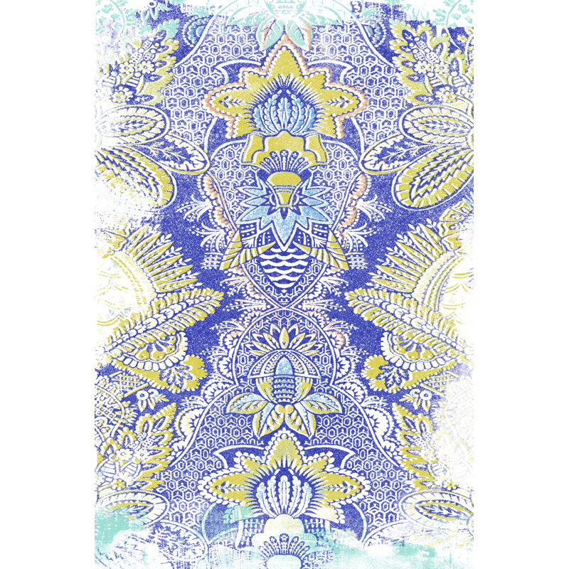 Textile Offset IV by June Erica Vess - Wrapped Canvas Print, 122cm H x 81cm W