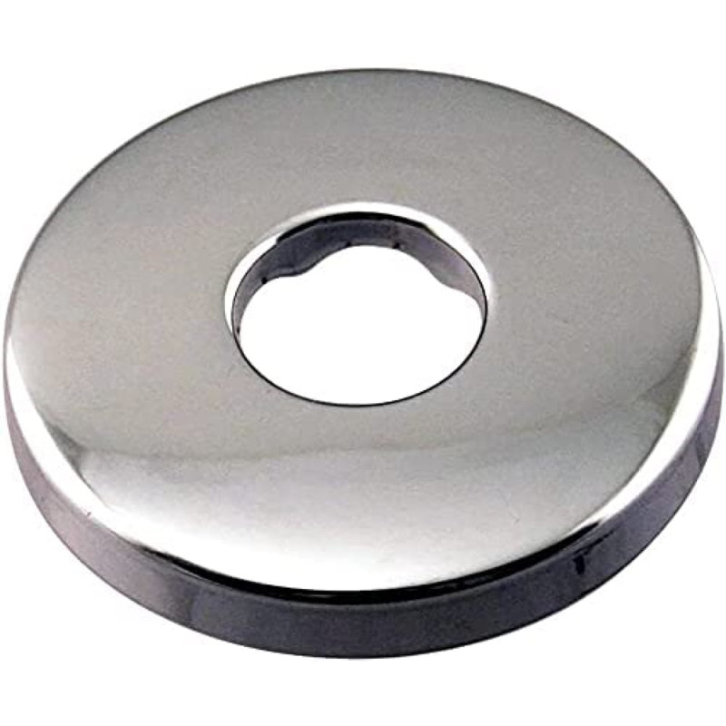 13/16" OD Opening Sure-Grip Low Pattern Shower Arm Flange, Polished Chrome