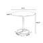 Table de salle à manger en acier inoxydable