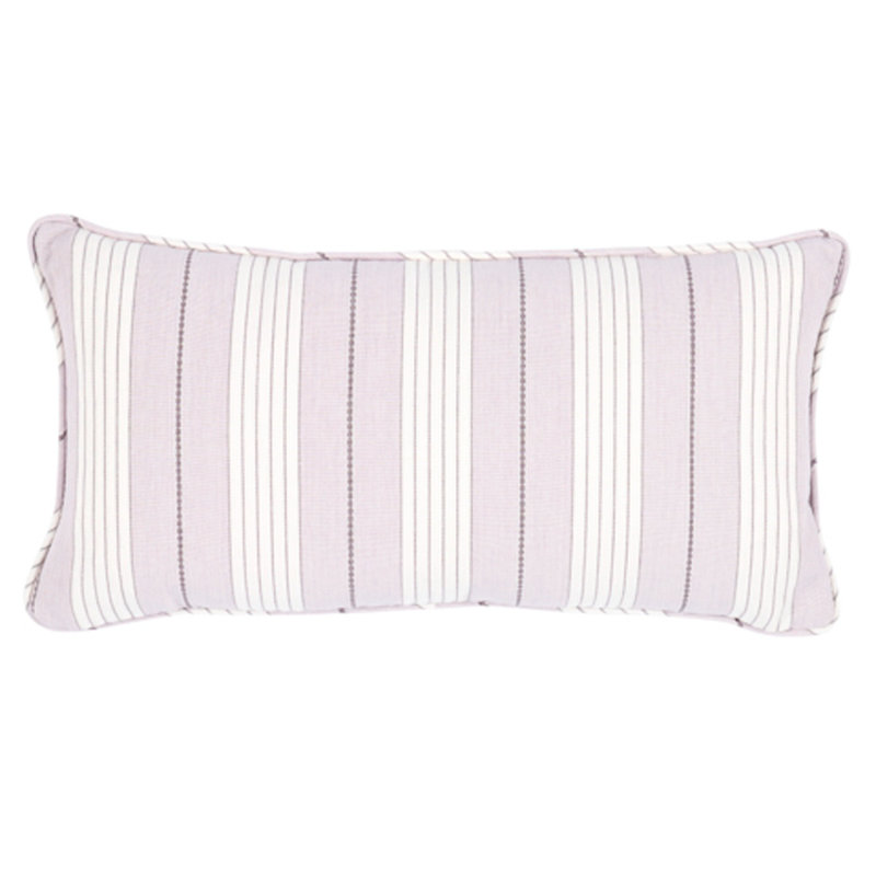 Audrey Lumbar Pillow Cover & Insert, Lilac