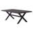 Adasha Rectangular Metal Outdoor Dining Table