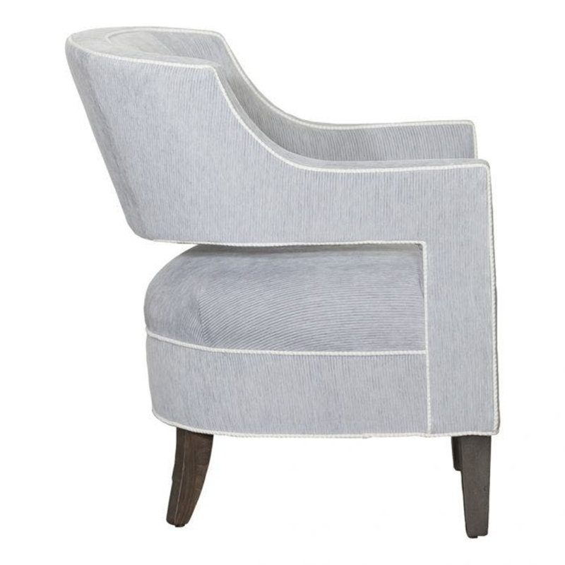 Norwood Upholstered Armchair, 3152 Putty, Espresso
