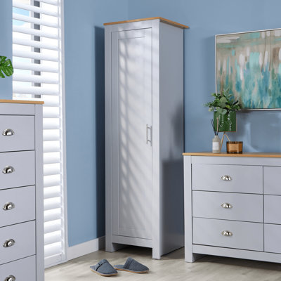Camden 1 Door Bedroom Storage Wardrobe
