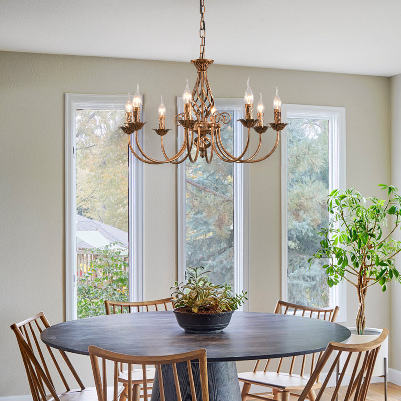 Dirksen 8 - Light Dimmable Classic / Traditional Chandelier