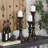 18'' H Wood Tabletop Candlestick