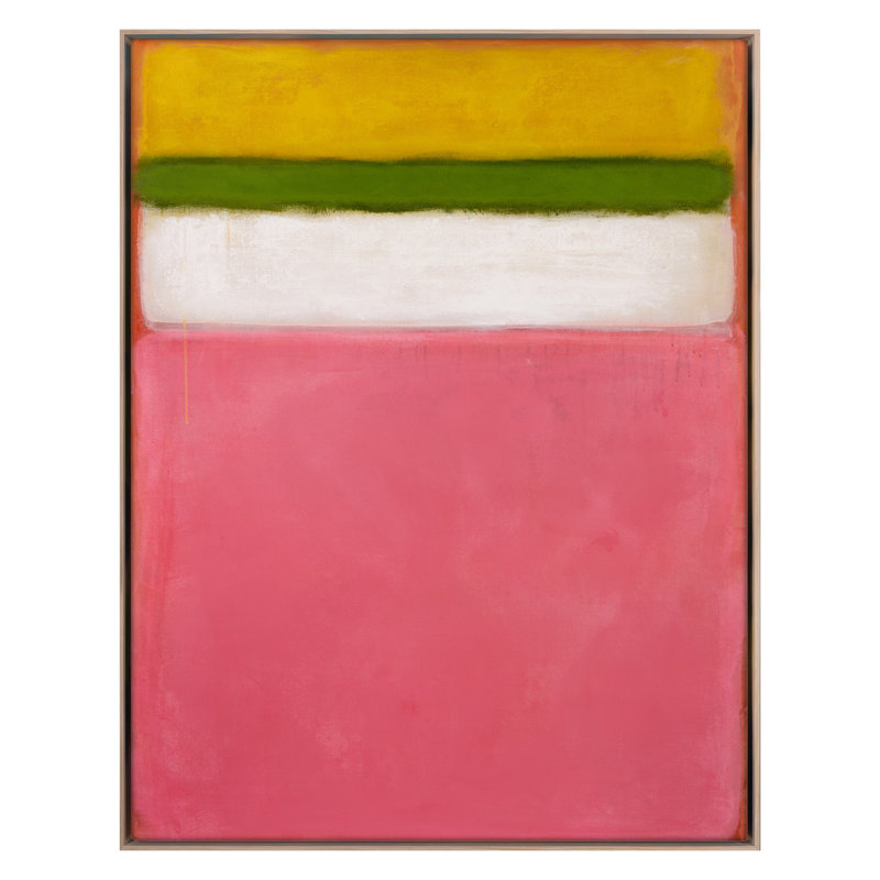 «Strawberry Field», reproduction encadrée sur toile par Mina