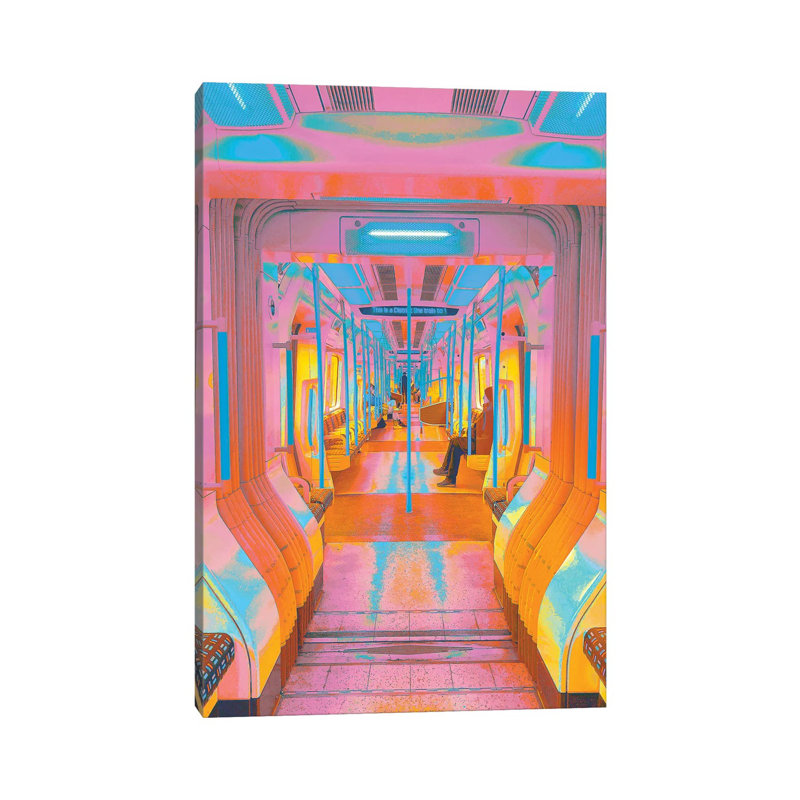 To The Future by Nathan Head - Print on Canvas, 30.48cm H x 20.32cm W x 1.91cm D, Wrapped Canvas